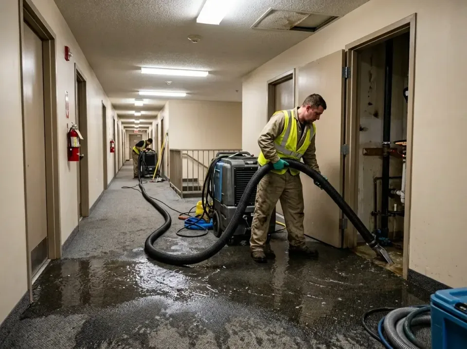 multi-unit-apartment-hallway-f-005 — frequently asked questions, Emergency Burst Pipe Water Extraction & Removal in Marina,…